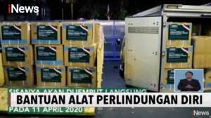 30 Ton APD Bantuan dari Tanoton Foundation Tiba di Indonesia