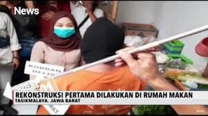 Polisi Gelar Rekonstruksi Pembunuhan Delis yang Dilakukan Oleh Ayahnya Sendiri