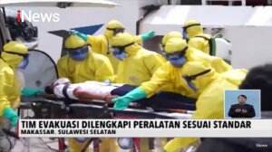 Pencegahan Masuknya Virus Korona, Pelabuhan Soetta Makassar Gelar Simulasi Penanganan Pasien