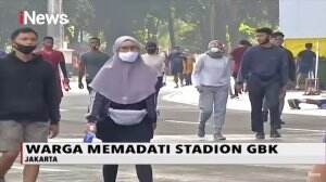Warga Kembali Padati Stadion GBK Untuk Berolahraga