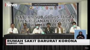 Konferensi Pers Terkait Rumah Sakit Darurat Korona