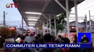 Stasiun Bogor Dipadati Ratusan Penumpang