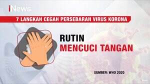 Ikuti Tujuh Langkah Kurangi Penyebaran Virus Korona