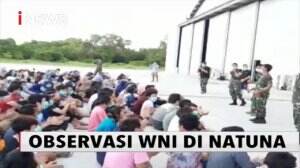 Menhan Prabowo Kunjungi 238 WNI Yang Tengah Diobservasi di Faskes Natuna