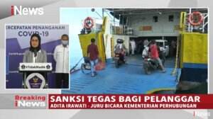 Mencegah Perluasan Covid-19, Pemerintah Akan Sanksi Tegas Pemudik Mulai Hari Ini