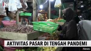 Pandemic Korona, Pembeli Tetap Padati Pasar Tradisional Rawasari