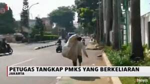 Tunawisma Dijalanan Dibawa Ketempat Penampungan Pasar Minggu