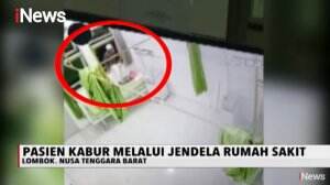 Detik-detik Pasien Positif Korona Kabur Dari Rumah Sakit di Lombok