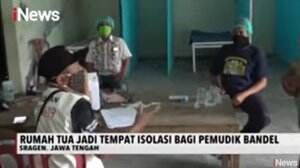 Rumah Angker di Sragen Dijadikan Untuk Isolasi Pemudik Bandel