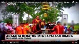 Raja dan Ratu Keraton Agung Sejagat Ternyata Bukan Pasutri yang Telah Bersama Dua Tahun