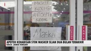 Tingginya Permintaan Membuat Masker Langka Di Solo
