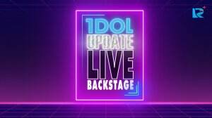 Idol Update Live Backstage