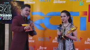 Adhisty Zara ga nyangka banget bisa menang nominasi Pemeran Utama Wanita Terfavorit!!