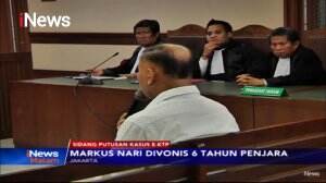 Kasus Korupsi E-KTP, Markus Nari Divonis 6 Tahun Penjara