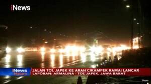 Terpantau Padat, 67 Kendaraan Telah Lintasi Tol Jakarta-Cikampek
