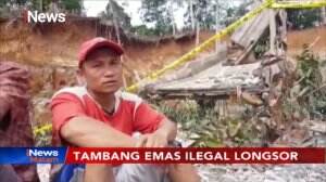 Enam Pekerja Tambang Emas Ilegal Tewas Tertimbun Longsor di Merangin, Jambi