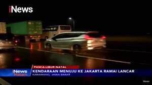 Jasa Marga Catat Lebih dari 217 Ribu Kendaraan Kembali ke Jakarta Pasca Natal
