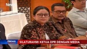 Ketua DPR RI, Puan Maharani, Bersilaturahmi Dengan Media