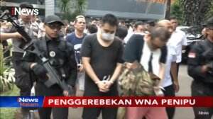 Gerebek Penipu! Polisi Serahkan 80 WNA ke Pihak Imigrasi