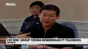 CEO MNC Group Terima Kunjungan PT Telkomsel Demi Tingkatkan Kerjasama