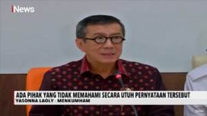 Yasonna Laoly Minta Maaf dan Sebut Tidak Bermaksud Singgung Warga Priok
