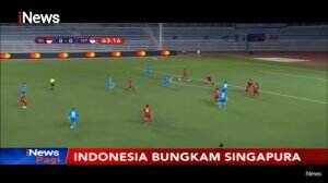 Unggul 2 - 0, Timnas Indonesia Berhasil Bungkam Singapura