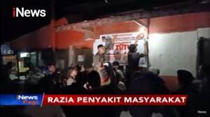 Razia Penyakit Masyarakat, Polisi Segel 11 Tempat Hiburan Malam di Padang