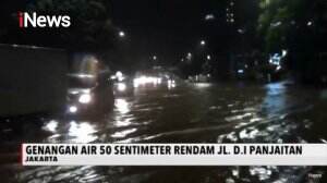 Banjir Merendam Sebagian Wilayang DKI Jakarta Dengan Ketinggian Hingga 50 CM