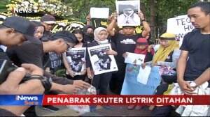Penabrak Skuter Listrik Resmi Ditahan Polisi