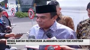 Terkait Isu Khotbah Jumatan, Menag Bantah Atur Teks Khotbah Jumat di Tiap Masjid