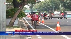 Ayo Patuhi! Sanksi Tilang Pelanggar Jalur Sepeda Mulai Berlaku