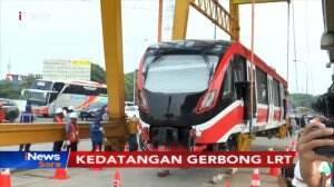 Gerbong Mulai Diangkat, LRT Sebentar Lagi Beroperasi