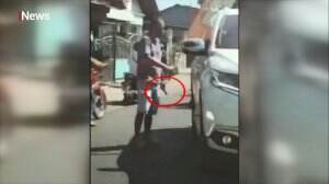 Lagi! Aksi Koboi Jalanan di Kediri