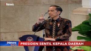 Jokowi Menyentil Kepala Daerah