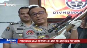 Pengungkapan Teroris Jelang Pelantikan Presiden Dan Wakil Presiden