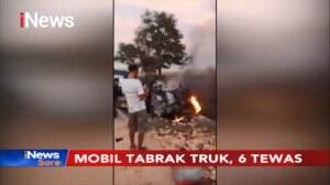 Mobil Tabrak Truk, 6 Orang Meninggal Dunia
