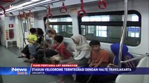 Hari Pertama LRT Berbayar - Jauh Dekat Lima Ribu Rupiah