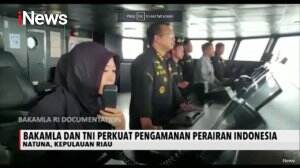 Kapal Asing Bersikeras di Natuna, Bakamla dan TNI Terus Beroperasi di Perairan Natuna