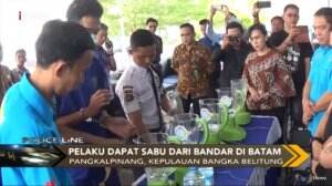 BNN Ringkus Pengedar Narkoba, 714 Sabu Diamankan di Hotel Bangka Belitung