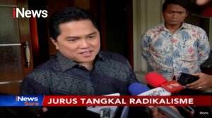 Datangi Mahfud Md, Erick Thohir Diberi Solusi Mengenai Potensi Radikalisme di Tubuh BUMN