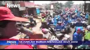 Demo Buruh Tuntut Gubernur Jawa Barat Cabut Surat UMK