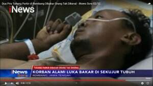Sakit Hati! Tukang Parkir di Rembang Dibakar Dua Orang Pria Tak Dikenal