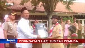 Semangat Siswa SLB Peringati Hari Sumpah Pemuda
