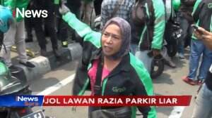 Pengemudi Ojol Melawan! Penertiban Parkir Liar Ditunda