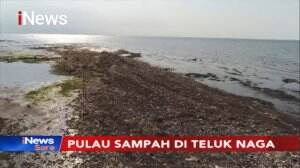 Memprihatinkan! Ada Pulau Sampah di Tengah Laut