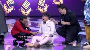 Ngakak! Aksi Michael Wong, Danang Masuk dalam Balon