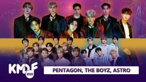KMDF 2020 Ateez, Parkmoonchi, Pentagon, The Boyz, Astro