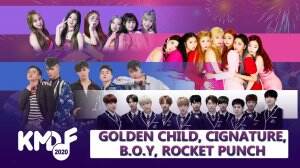 KMDF 2020 Golden Child, Cignature, B.O.Y, Rocket Punch
