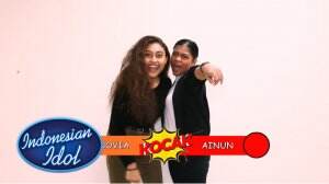 Totalitas tanpa batas! Novia Indonesian Idol berani ngomong dengan benda mati ketika mendapat tantangan dari Ainun Indonesian Idol