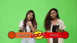 Heboh! Mahalini dan Novia Bermain Tebak Kata